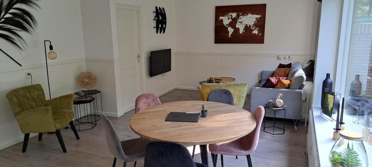 Knusse 5 Persoons Bungalow Hartje Veluwe Otterlo Dış mekan fotoğraf