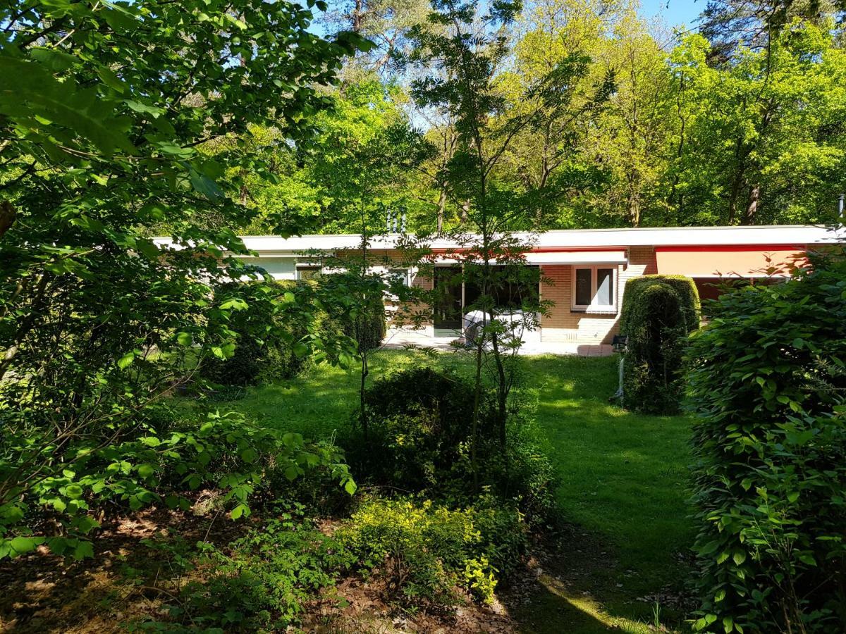 Knusse 5 Persoons Bungalow Hartje Veluwe Otterlo Dış mekan fotoğraf