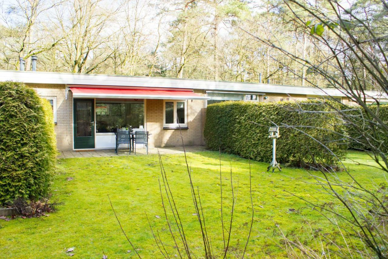Knusse 5 Persoons Bungalow Hartje Veluwe Otterlo Dış mekan fotoğraf